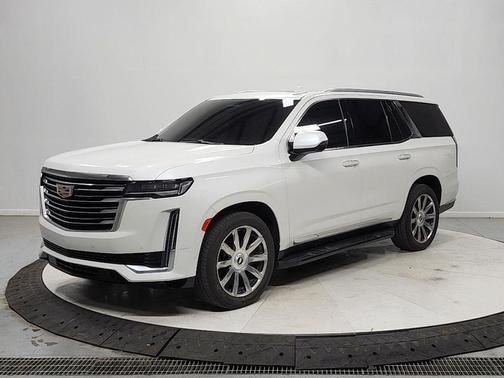 Crystal White Tricoat 2021 Cadillac Escalade Premium Luxury Platinum