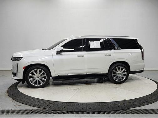 Crystal White Tricoat 2021 Cadillac Escalade Premium Luxury Platinum