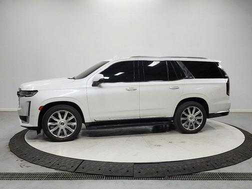 Crystal White Tricoat 2021 Cadillac Escalade Premium Luxury Platinum