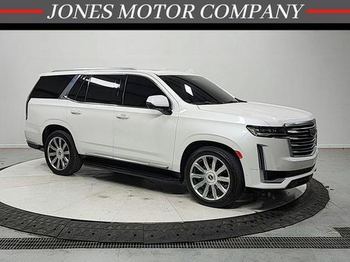Crystal White Tricoat 2021 Cadillac Escalade Premium Luxury Platinum SUV
