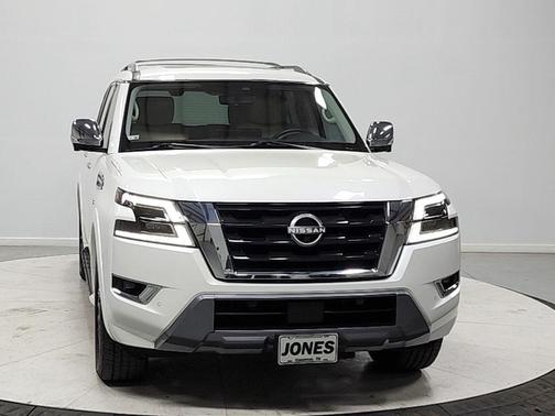 Aspen White Tricoat 2021 Nissan Armada Platinum 4WD
