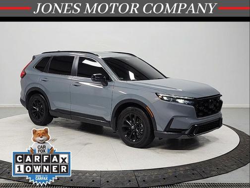 Gray 2025 Honda CR-V Hybrid Sport FWD