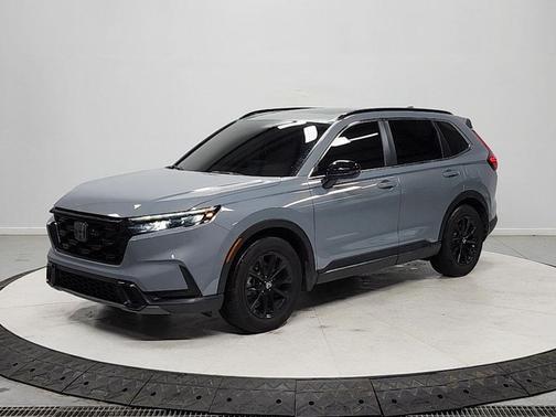 Gray 2025 Honda CR-V Hybrid Sport FWD