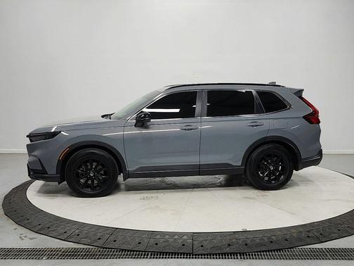 Gray 2025 Honda CR-V Hybrid Sport FWD