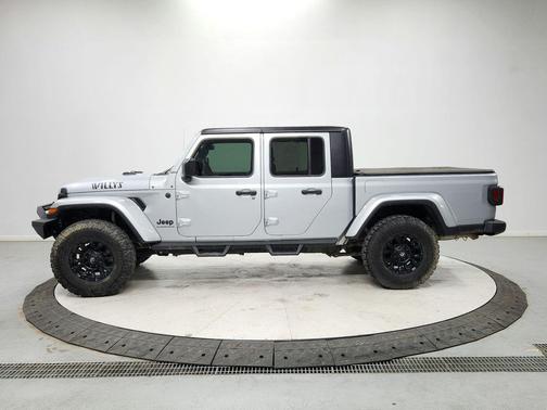 Silver Zynith Clearcoat 2023 Jeep Gladiator Sport