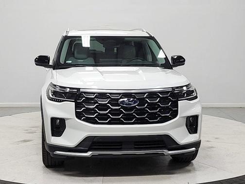 STAR WHITE MET TRI-COAT 2026 Ford Explorer Platinum