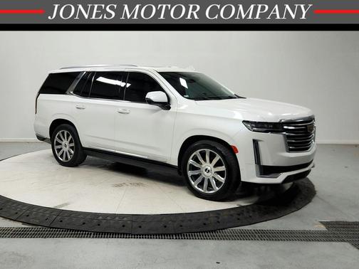 Crystal White Tricoat 2021 Cadillac Escalade Premium Luxury Platinum
