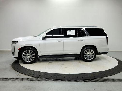 Crystal White Tricoat 2021 Cadillac Escalade Premium Luxury Platinum