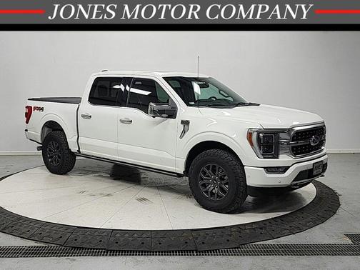 Star White Metallic Tri-Coat 2022 Ford F-150 Platinum