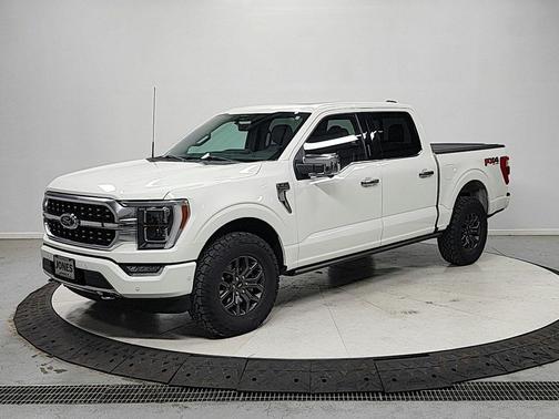 Star White Metallic Tri-Coat 2022 Ford F-150 Platinum
