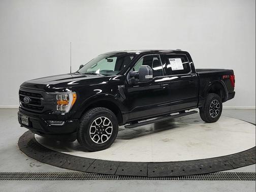 AGATE BLACK METALLIC 2023 Ford F-150 XLT