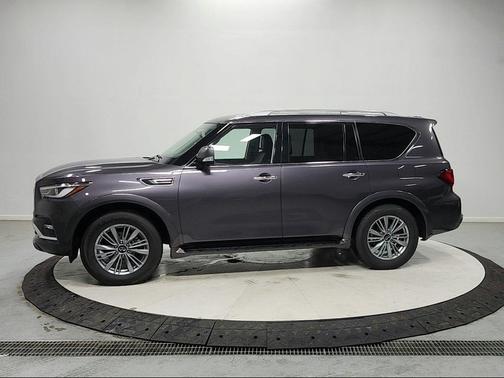 Anthracite Gray 2024 INFINITI QX80 Luxe