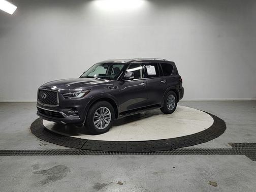 Anthracite Gray 2024 INFINITI QX80 Luxe