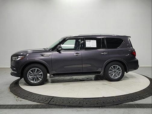 Anthracite Gray 2024 INFINITI QX80 Luxe