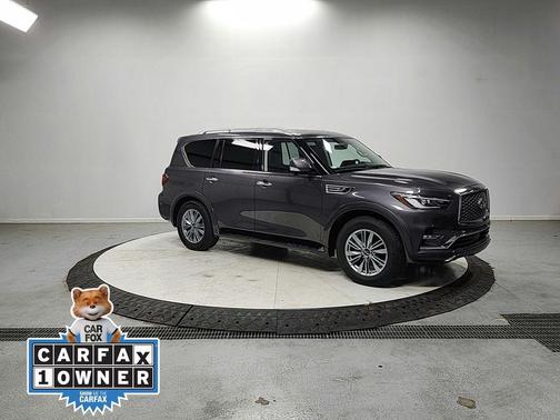 Anthracite Gray 2024 INFINITI QX80 Luxe