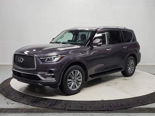 Anthracite Gray 2024 INFINITI QX80 Luxe