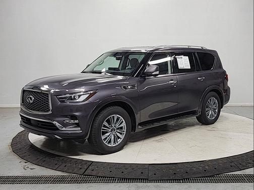 Anthracite Gray 2024 INFINITI QX80 Luxe