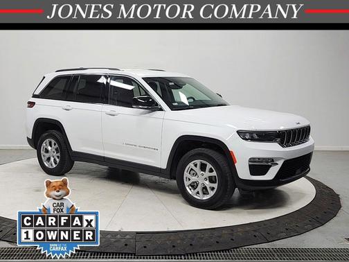 Bright White Clearcoat 2023 Jeep Grand Cherokee Limited