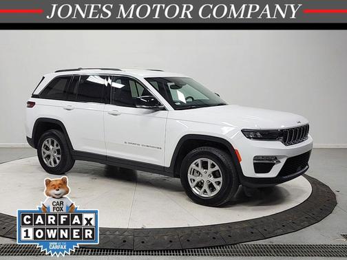 Bright White Clearcoat 2023 Jeep Grand Cherokee Limited
