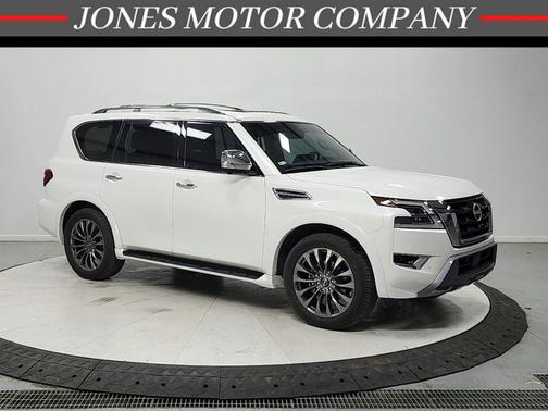 Aspen White Tricoat 2024 Nissan Armada Platinum 2WD