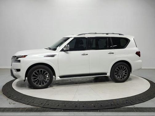 Aspen White Tricoat 2024 Nissan Armada Platinum 2WD