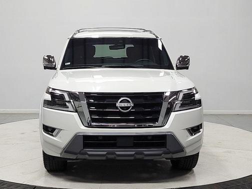 Aspen White Tricoat 2024 Nissan Armada Platinum 2WD