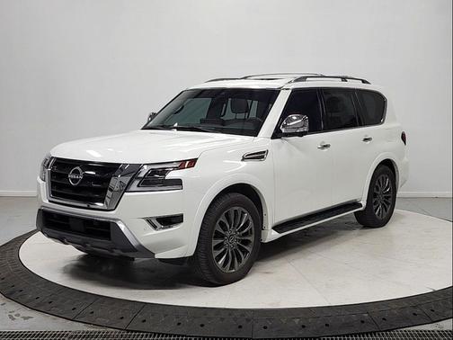 Aspen White Tricoat 2024 Nissan Armada Platinum 2WD