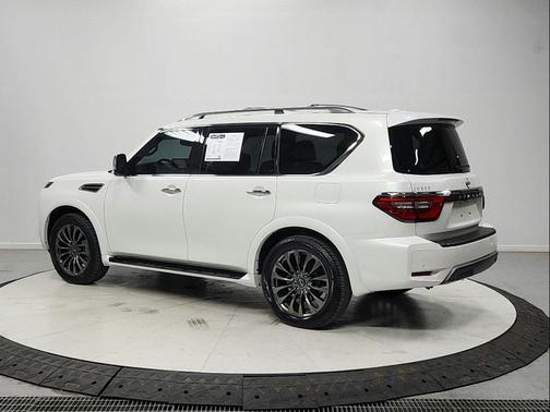 Aspen White Tricoat 2024 Nissan Armada Platinum 2WD