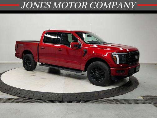 Rapid Red Metallic Tinted Clearcoat 2025 Ford F-150 Lariat