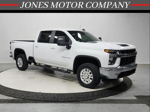 Summit White 2021 Chevrolet Silverado 2500 LT