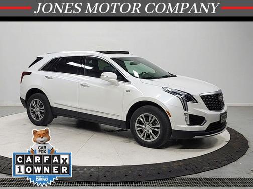 Crystal White Tricoat 2023 Cadillac XT5 Premium Luxury