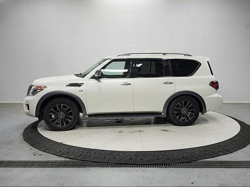 Pearl White 2018 Nissan Armada Platinum