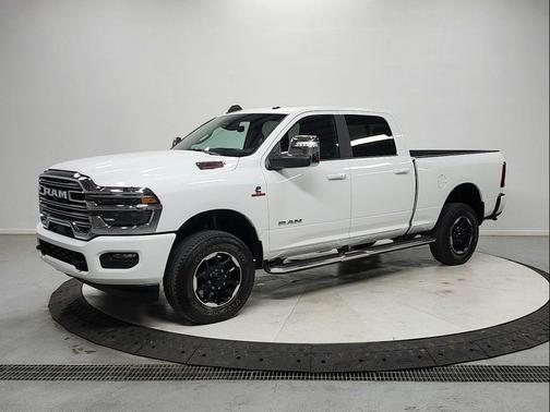 Bright White Clearcoat 2025 RAM 2500 Laramie Crew Cab 4x4 6'4' Box