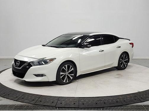 Pearl White 2018 Nissan Maxima 3.5 Platinum