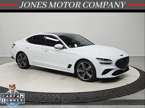 Alta White 2025 Genesis G70 3.3T RWD Sport Advanced