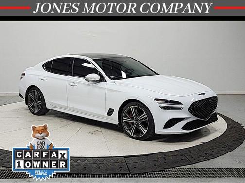 Alta White 2025 Genesis G70 3.3T RWD Sport Advanced