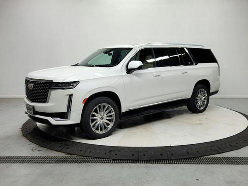 Crystal White 2021 Cadillac Escalade ESV Premium Luxury
