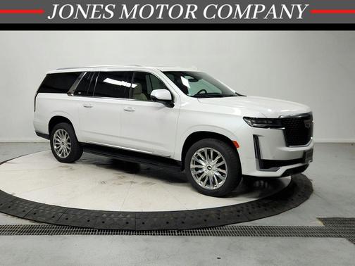 Crystal White 2021 Cadillac Escalade ESV Premium Luxury