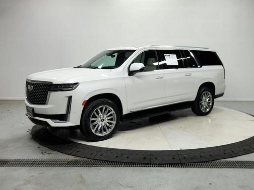 Crystal White 2021 Cadillac Escalade ESV Premium Luxury