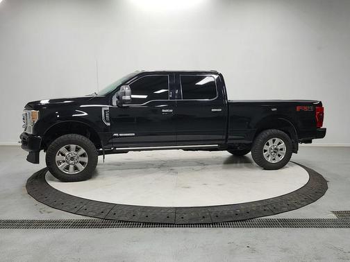 AGATE BLACK 2021 Ford F-250 Platinum
