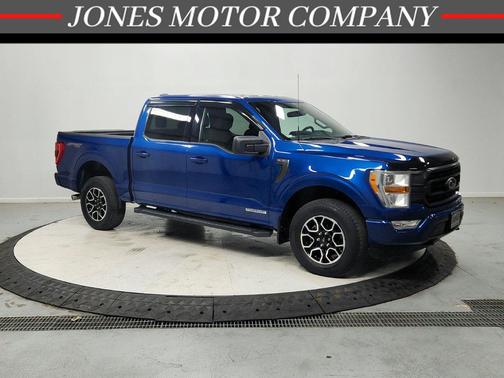 ATLAS BLUE METALLIC 2022 Ford F-150 XLT