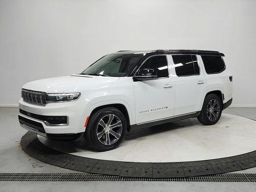 Bright White Clearcoat 2023 Jeep Grand Wagoneer 4x4