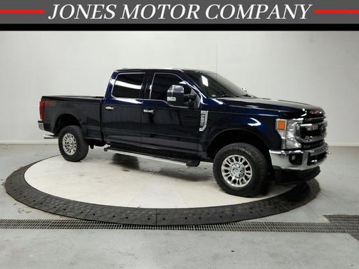 Antimatter Blue Metallic 2021 Ford F-250 XLT