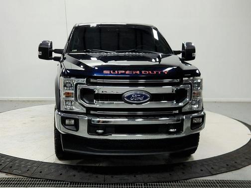 Antimatter Blue Metallic 2021 Ford F-250 XLT