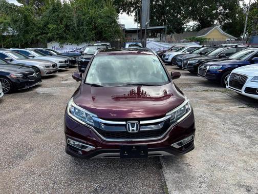 Burgundy 2015 Honda CR-V EX-L