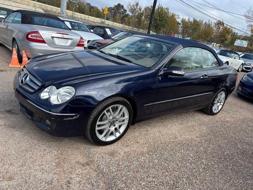 Capri Blue Metallic 2009 Mercedes-Benz CLK-Class CLK 350