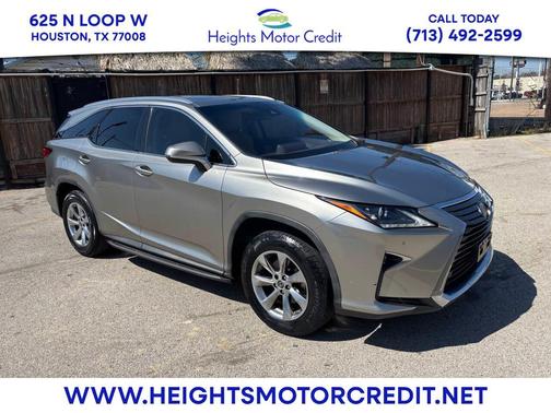 Gold 2018 Lexus RX 350L Luxury