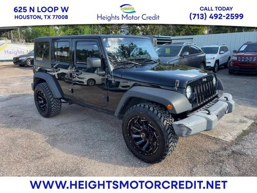 Black Clearcoat 2016 Jeep Wrangler Unlimited Sport