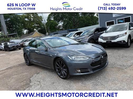 Gray Metallic 2013 Tesla Model S Performance