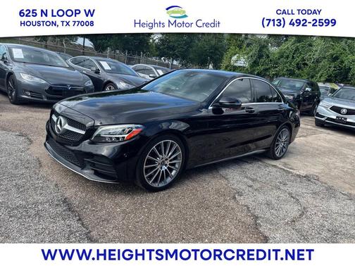 Black 2021 Mercedes-Benz C-Class Sedan